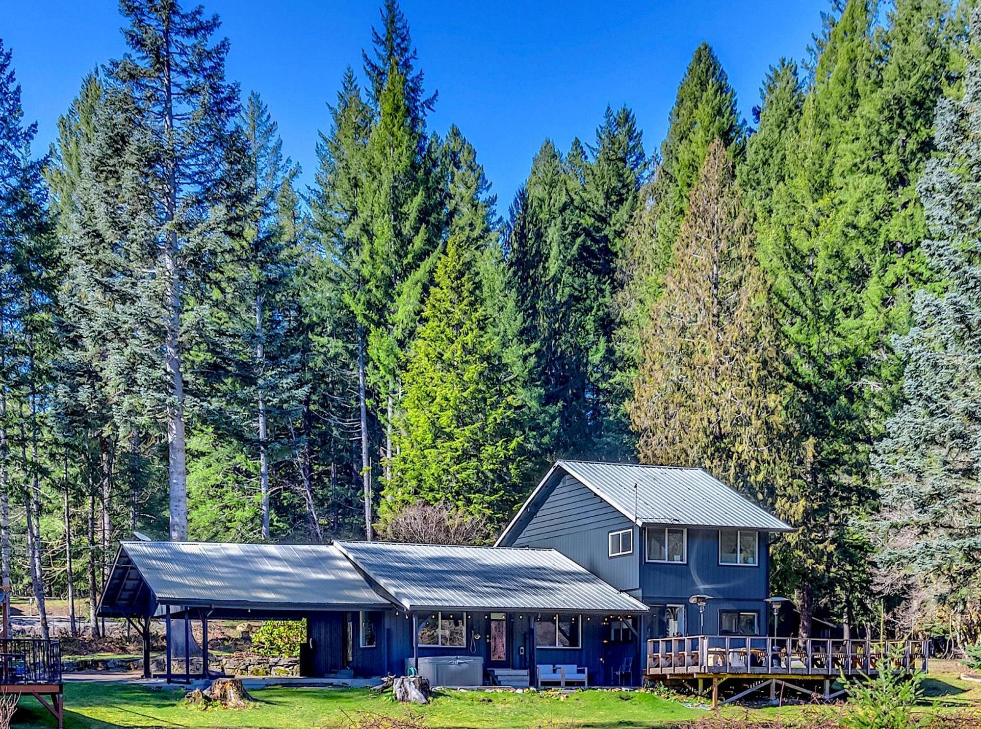 Waterfront Cabin At White Pass And Mount Rainier National Park Packwood Exteriör bild